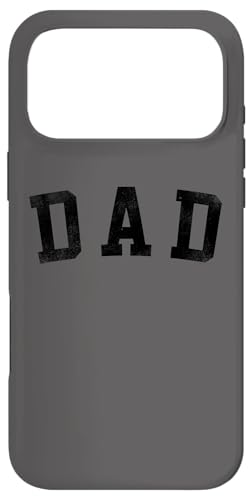 Dad - Classic Bold Font Birthday Dad スマホケース iPhone 17 Pro Max 用