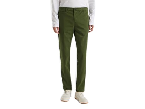 United Colors of Benetton Pantalone 4dkh55i18, Pantalones, Hombre, Verde, 44
