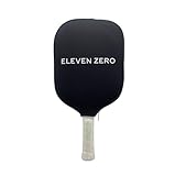 Eleven Zero Pickleball Paddle Cover, Neoprene Protective Sleeve with Padded Foam, Black, 11.8 x 8.66 Inch