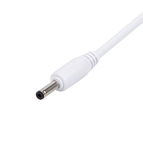 Xenocam Power Extension Cable 16.5Ft 1.35Mm X 3.5Mm Compatible With 5V Dc Adapter Cord For Cctv Security Camera Ip Camera Standalone Dvr(16.5Ft Dc 3.5Mm Plug White) #TOP2
