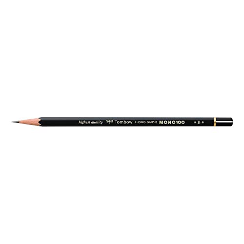 Crayons Graphite MONO 100 B TOMBOW (Lot de 3) pour Dessin