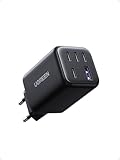 UGREEN 45W Cargador USB C Carga Rapida para iPhone 5 Puertos GAN Enchufe de Pared Compatible con iPhone 17 Pro MAX Air 16 15 14 Plus Pixel 9 8 Pro 7a Galaxy S25 S24 S23 Ultra A56 A16 iPad MacBook Air