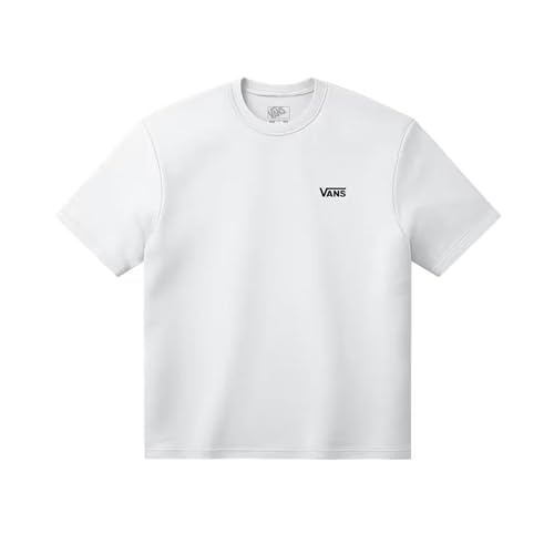 Vans Men's Left Chest Ss, White, XL