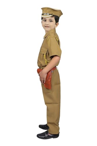 Image of Chandrika Kids Police IPS Costume Dress For Boys (9-10 Years)