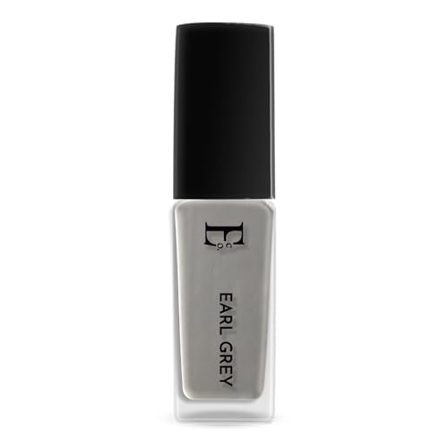 Image of Ellement Co Earl Grey Nail Paint 10 ML | High Gloss Professional Finish Nail Colour for Women | Long Lasting & Chip Resistant Formula | Smooth Application Salon Style Manicure | Vegan, Non-Toxic & Paraben Free Nail Polish
