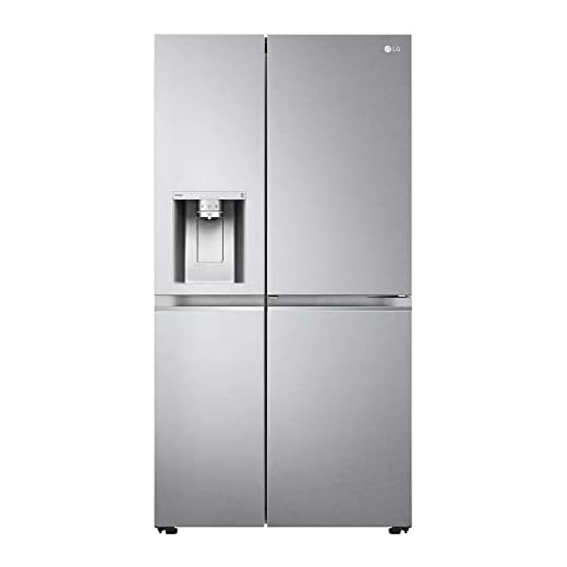 Refrigerador Smart LG Side By Side com Door-in-door UVNANO 611L Aço Escovado 127V GC-J257CSFS
