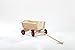 NaDeco Bollerwagen aus Holz, ca. 50cm, für Kinder von 3-6 Jahren | Bollerwagen für Teddys und Puppen | Kinder Spielzeug-Wagen | Handwagen aus Holz | Kinder Ziehwagen | Puppen Wagen