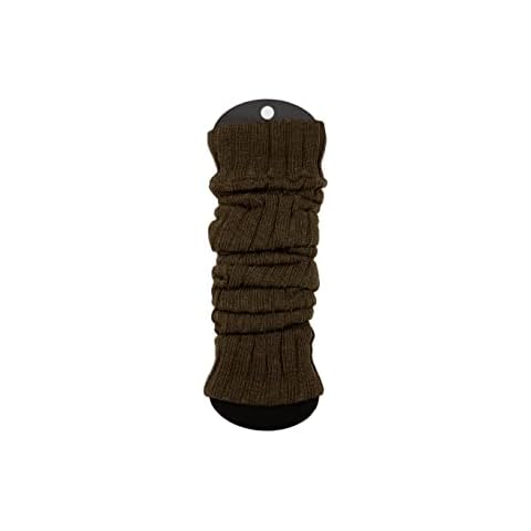 ATEENA Wool Leg Warmers, New Design, Warm and Comfortable, Size S, Olive Cover