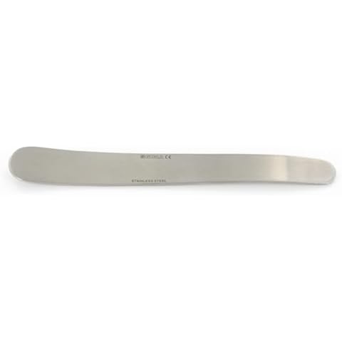 Gima - Mayo Zungenspatel, aus Edelstahl, Länge 17 cm, Medizinprodukt der Klasse I, 1 Stück Cover