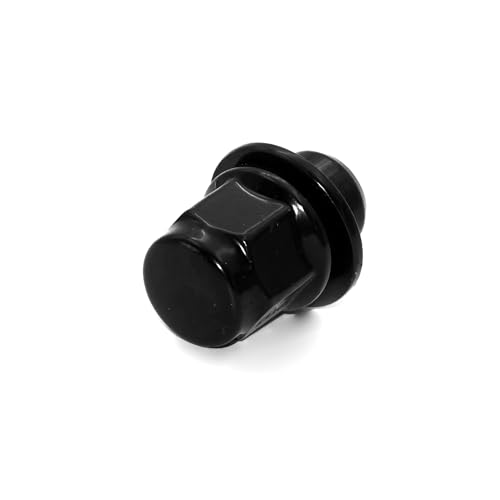 Image of M12x1.5 Wheel Lug Nuts, 20pcs Black Mag Lug Nut with Washer Compatible with Avalon Camry Highlander Prius Sienna, IS300 LFA HS250h GS450h