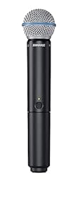 Shure BLX2/B58 - Trasmettitore wireless portatile con BETA 58A Vocal Mic Capsule, da utilizzare con sistemi di microfono wireless BLX (ricevitore venduto separatamente) | M17 Band