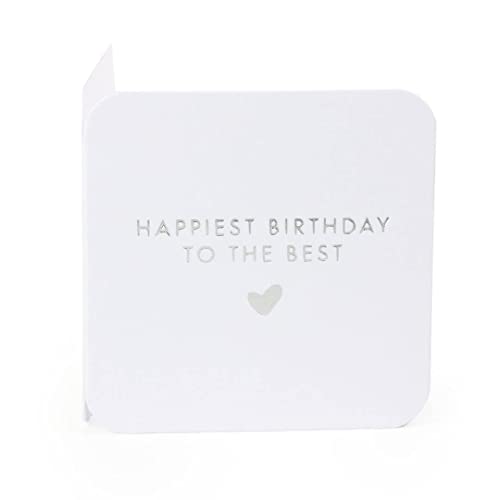 YM Sketch Greeting Card Blank - Happiest Birthday | Round Ed...
