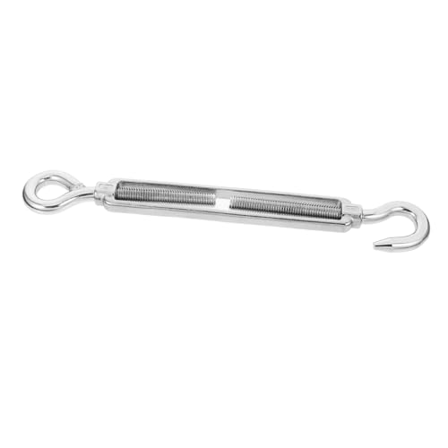 BESTOYARD Tensores de Acero Inoxidable para Cable con Gancho y Ojal, Resistente para Proyectos de Instalación de Velas de Sombra y Aparejos miniatura 1