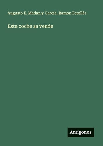 Este coche se vende [Spanish] 3566060321 Book Cover
