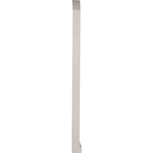 Ekena Millwork 18\"W x 30\"H x 1 1/2\"P, Eyebrow Gable Vent Louver, Non-Functional