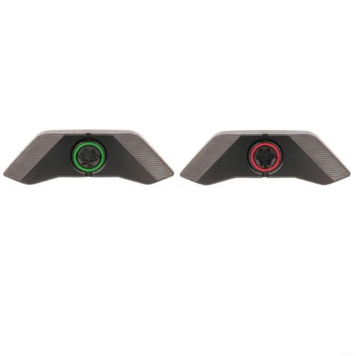 Tidevib Lot de 2 vis de poids en plastique pour pilote Titleist GT2/4 et têtes de parcours, dynamique de swing fine, noir, 2 pièces (7 + 9 g)