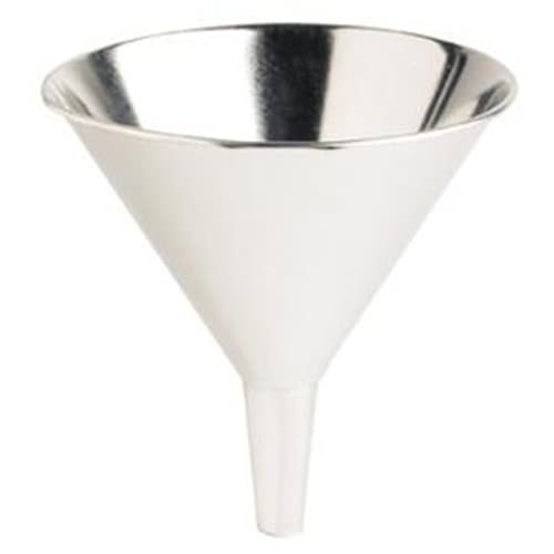 LubriMatic 75-009 Galvanized Steel Utility Funnel - 10 Ounce #1