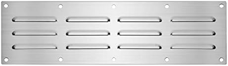 Stanbroil Stainless Steel Venting Panel for Grill Accessory, 15" by 4-1/2"