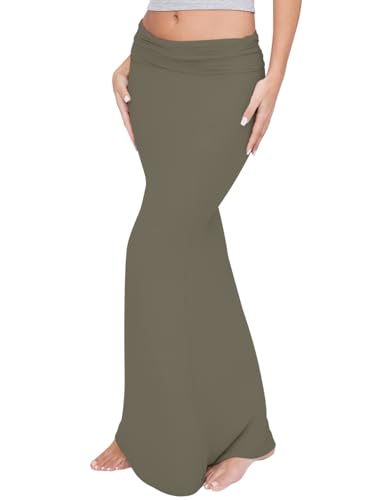 REORIA Women's Fashion Sexy Fold Over High Waisted...