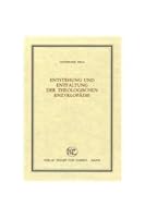 Entstehung Und Entfaltung Der Theologischen Enzyklopadie 3525100132 Book Cover