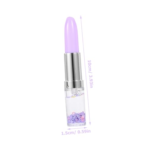4 bolígrafos gel con punta fina forma lápiz labial miniatura 2