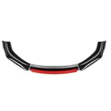 🚗【Hervorragende Leistung】 Dieser Auto-Frontspoiler kann die Fahrt verbessern, indem er den Luftwiderstand verringert oder mehr Abtrieb auf das Auto ausübt und so den Bodenkontakt für maximale Traktion und Griffigkeit maximiert. Dadurch wird die Stabilität verbessert.