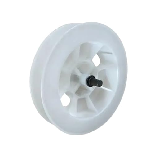 IdeaGenesis - Disco Persiana con Espiga para Cintas de 22mm | Polea de Persianas para ejes de 60mm | Disco con Espiga Metálica | Recambios y repuestos (Cinta 22mm con espiga, 160X60)