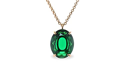 Collier de Déclaration Vert Anemone pour illuminer un décolleté de mariée