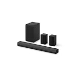 LG S40TR 4.1 ch. Home Theater Soundbar with Rear Surround Speakers and Wireless Subwoofer, Wow Interface, Dolby Audio, AI Sound Pro, 2024 Model, Amazon Exclusive