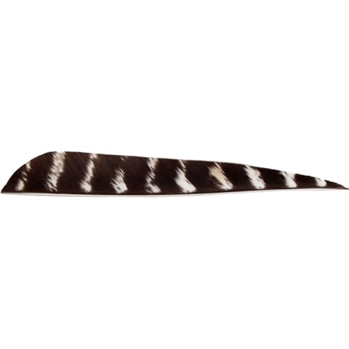 Plumes naturelles paraboliques 10,2 cm pour réparer vos flèches