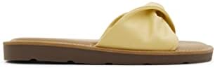 Billabong Women's Malibu Flat Sandal, Light Yellow, 7.5 | Image 2