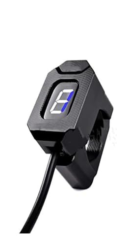 Indicateur de vitesse Moto Vyrus 984 C3 2V avec support guidon bleu