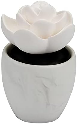 Ellia Lotus Leaf Porcelain Aroma Cordless Essential Oil Diffuser