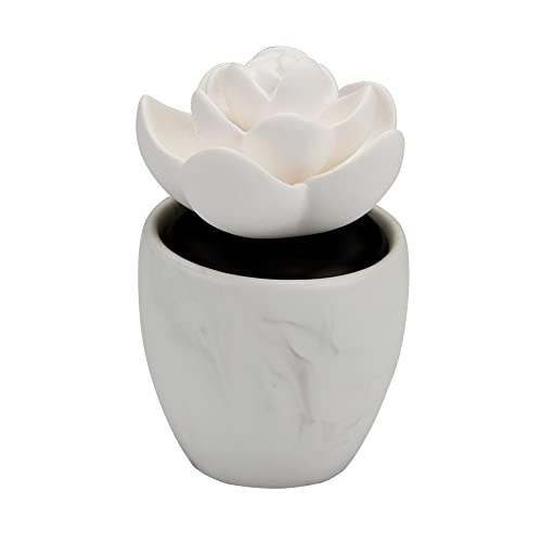 Ellia Lotus Leaf Porcelain Aroma Cordless Essential Oil Diffuser #TOP6
