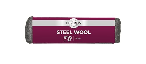 Libéron Steel Wool - Ideal For Surface Preparation - Smooths Wood & Metal Surfaces - Removes Built-up Wax Polish - Grade 0 (Fine) - 100g