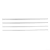 10 Stück Aluminium Schweißdraht Stäbe Niedrigtemperatur Lotdraht Einfache Anwendung Für Aluminium Legierung Reparatur Silber 330mm Länge 10er Pack(1.6mm)
