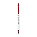 BIC Clic Stic Retractable Ball Pen, Medium Point (1.0 mm), Red Ink, 12-Count, Model: CSM11-Red