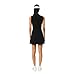 Lacoste Women's Sport Stretch Tennis Dress and Shorts, Black/Black, Medium