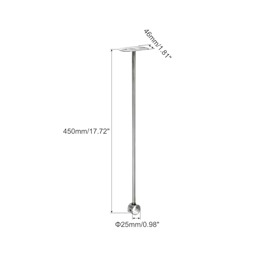 Support de fixation au plafond pour suspendre un rideau de douche
