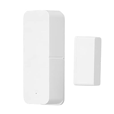Fesjoy Door Window Sensor Quick Response Data Storage Alarm for Home Security, ABS Material, 2 Pack