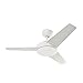 Ventilatore da soffitto LEDS C4 Forlight Windy bianco con pale in legno