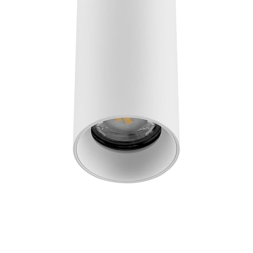 Deko-Light Lampada A Sospensione Can, Bianco, Altezza 15 Cm, Ø 6 Cm, Metallo, GU10 - 6