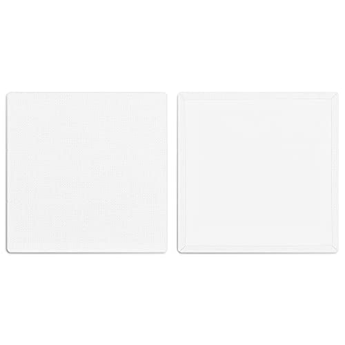 Amazon Basics Painting Canvas Panels, 12 Pack, White, 4" X 4" #TOP1