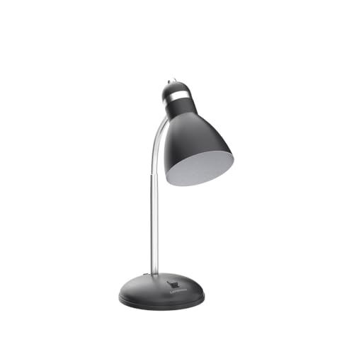 LEPOWER Metal Desk Lamp, Adjustable Goose Neck Table Lamp, Eye-Caring Study Desk Lamps for Bedroom, Study Room and Office (Black) by LEPOWER - Image 4