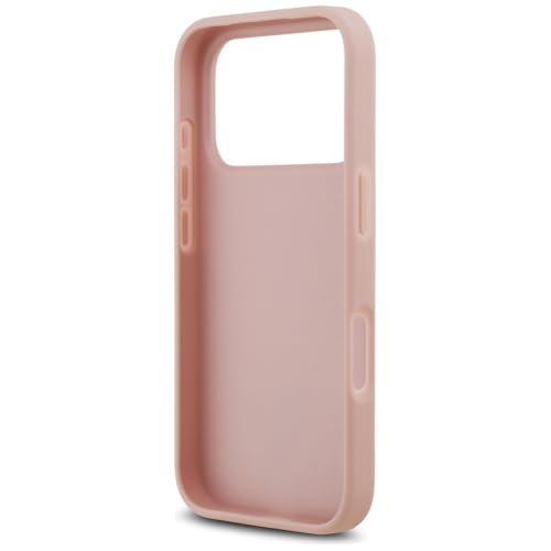 Coque Guess iPhone 17 Pro rose finis les rayures avec style et strass - 7