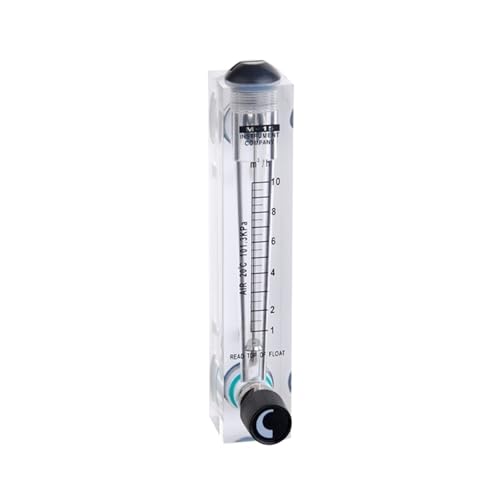 Rotamètre LZM-15T transparent 12-120LPM pour le contrôle des gaz