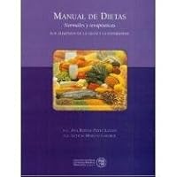 Manual de dietas: normales y terapeuticas 9684351763 Book Cover