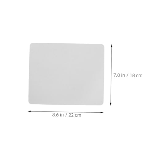 Tapis de bureau en caoutchouc de 45 x 55 cm avec surface lisse - 2