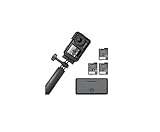 DJI Osmo Action 4 Pack Aventura: cámara deportiva 4K/120fps con sensor de 1/1.3pulgadas, hasta 7.5h con 3 baterías adicionales para grabar vlogs