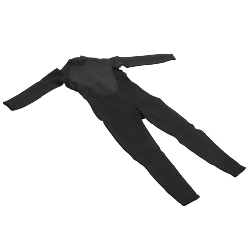 Traje de Buceo de Neopreno de Cuerpo Completo, Traje de Neopreno de Manga Larga de 3 Mm de Grosor con Cremallera Frontal para Surf, Snorkel y Natación, Protección UV Negro (L) - imagen 7